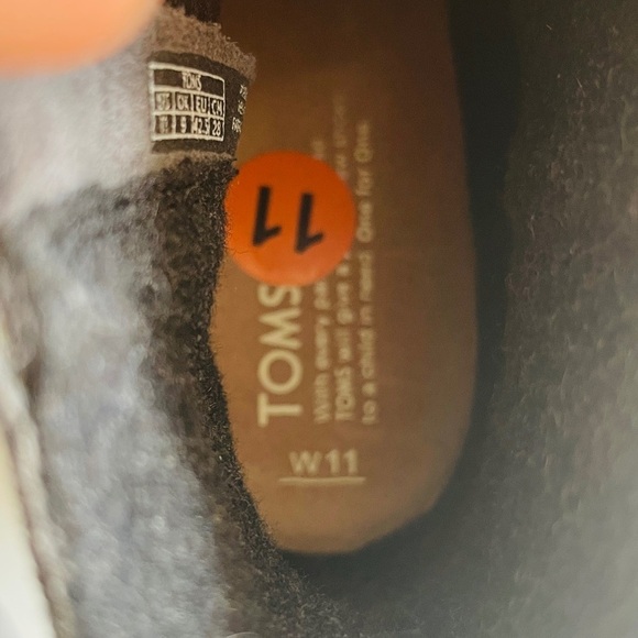 Toms Gray Wedge Booties - Picture 5 of 6